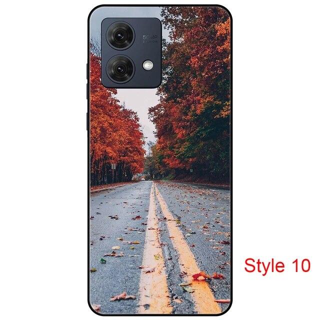 Pentru Motorola Moto G84 Husă MotoG84 Husă neagră din spate 6,5 inci Husă antișoc Moale Bara de protecție anti-alunecare Tpu Durabilă Protecție completă