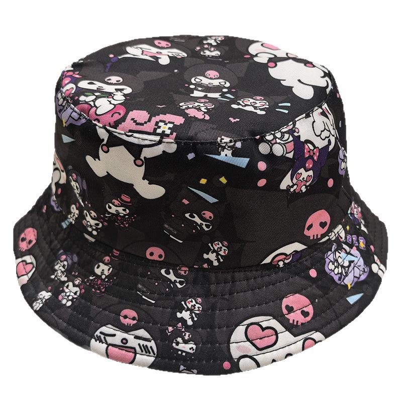 Adorable Anime Children's Fisherman Hats Bucket Hat for Women Men Lightweight Outdoor Travel Fishing Hat