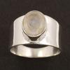 Rainbow Moonstone Gemstone Solid 925 Sterling Silver Ring Women Ring Wedding Gift, Christmas Gift, Moonstone Jewelry