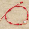 Lady Mary/saint Benedict Bracelet Handmade Red Knots Beads Bracelet Lucky Prayer Religious Bracelets for Men Women