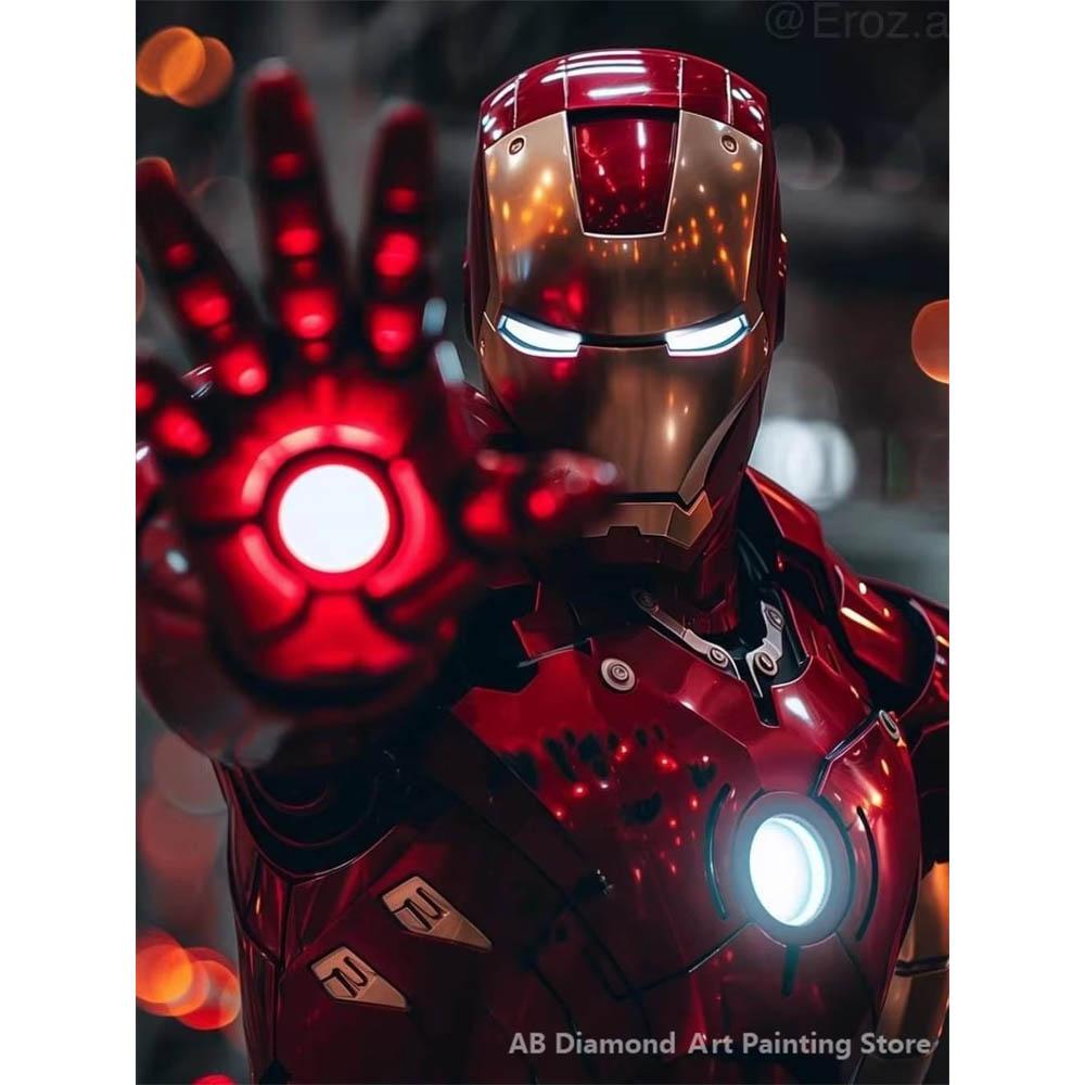 Disney Series High-burning Realistic Style 5D Diamond Painting Full of Diamonds DIY Handmade Diamond Painting Hero Theme Decorative Painting Set