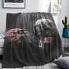 Crosby Art Printed Flannel Blanket, Soft Throw for Bedroom Sofa, Washable, Fan Merchandise, Great Gift.