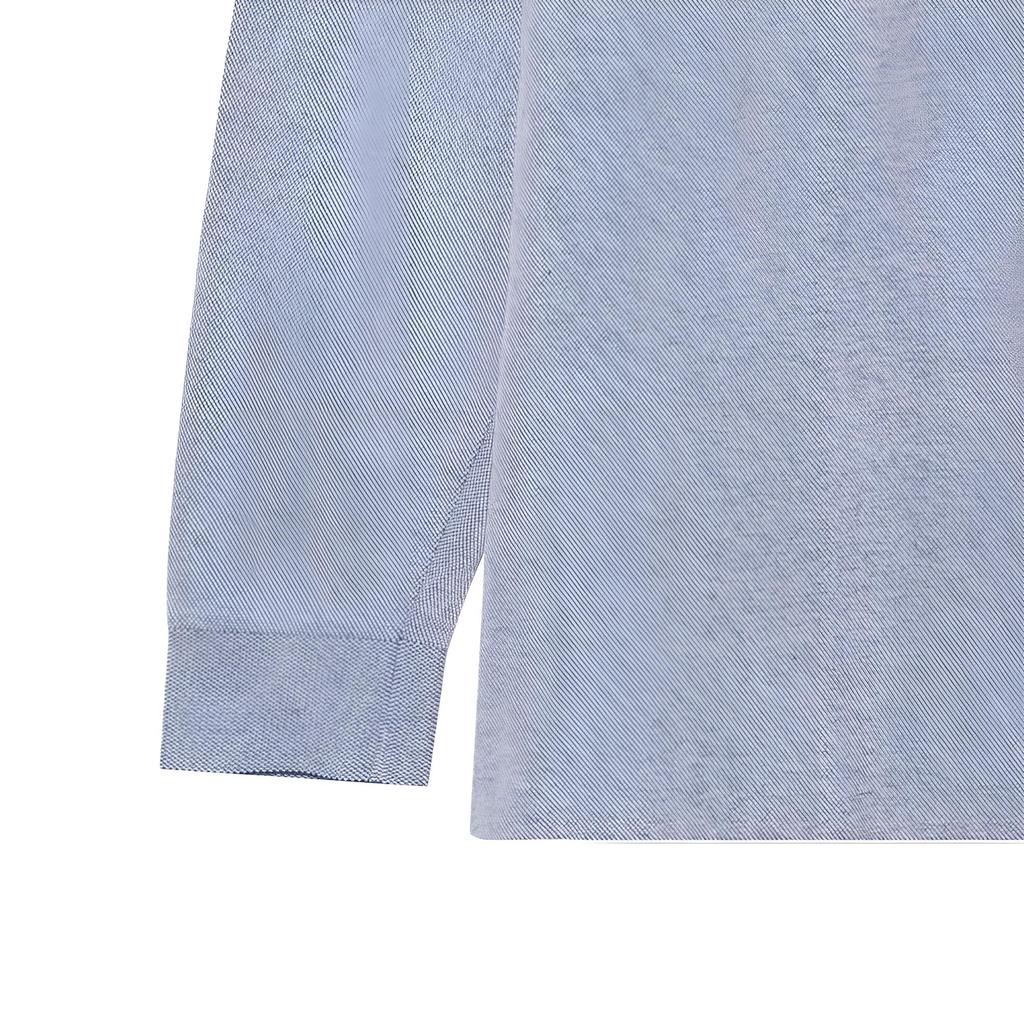 Polo Ralph Lauren SS24 Logo Embroidered Cotton Long Sleeve Polo Shirt Men Tops Blue MNPOKNI16821195-400