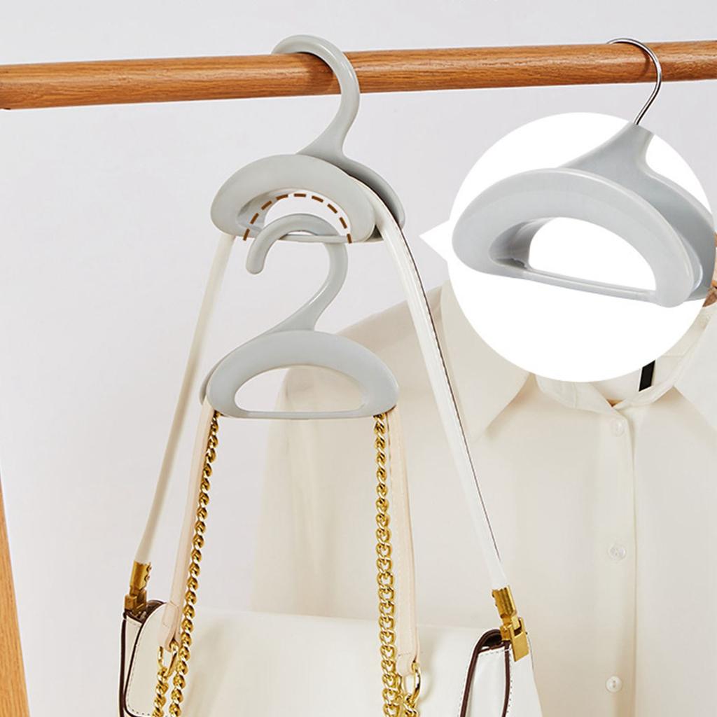 Bag Storage Hanger Arch Shape Purse Hanging Holder Multifunctional Closet   for Handbags Ties Scarves