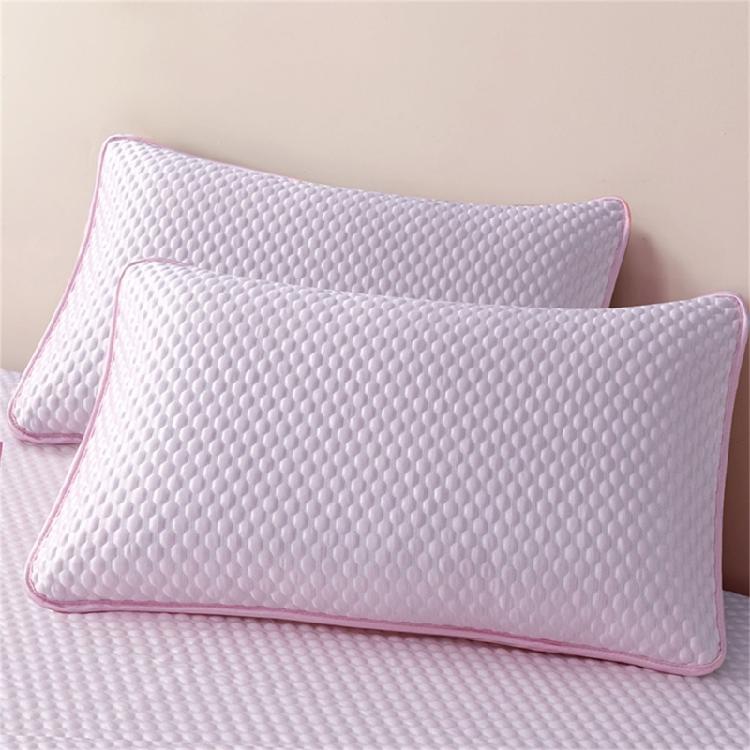 2 Pack Cooling Pillow Covers Ice Silk Fabric Washable Pillowcase 48x74cm Soft Breathable Design with Envelope Closure