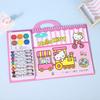 New Sanrio Children'S Crayon Doodle & Coloring Book Kindergarten Early Learning Educational Magic Drawing & Watercolor Book