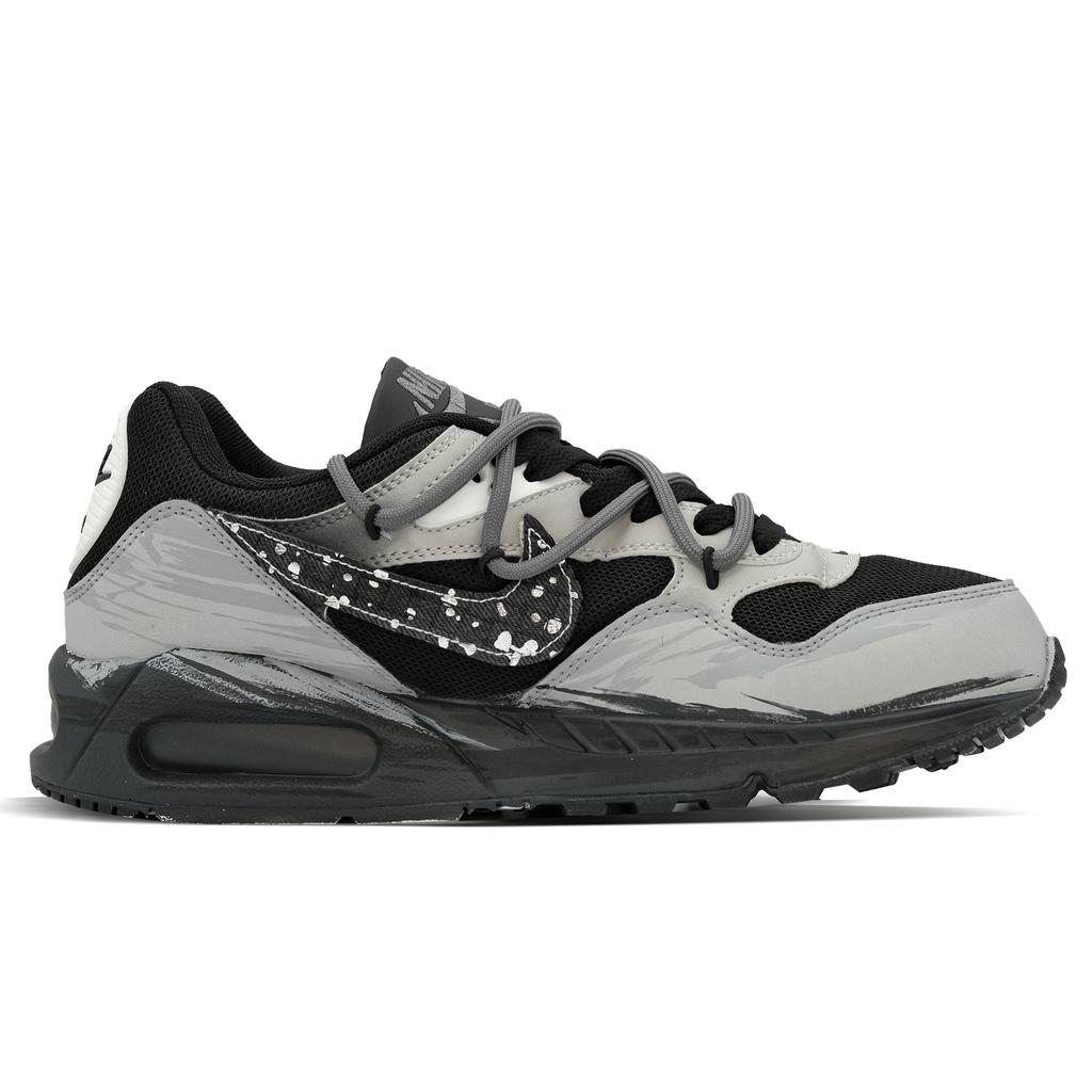 Nike Air Max Correlate Low Top Casual Shoes Unisex Black 511416-011(Team1999-)