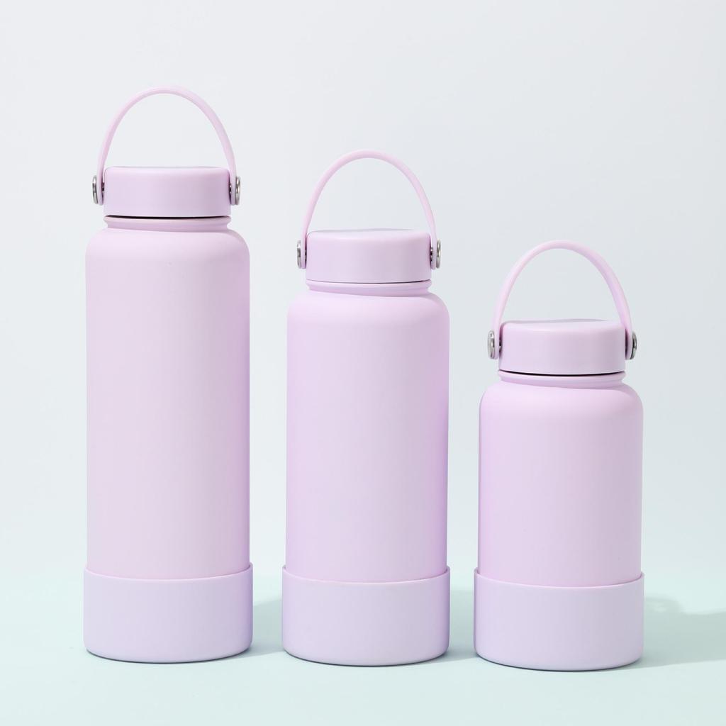 High-Value 316 Stainless Steel Macaron Thermos Bottle with Lanyard - Stylish, Portable, Insulated Sports Water Bottle