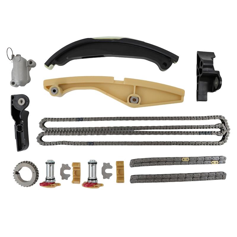 1SET Timing Chain Kit For Ford Edge Explorer Eplorer F150 Flex Mutang Taurus Transit Lincoln 3.5L 3.7L Engine Car Replace Parts