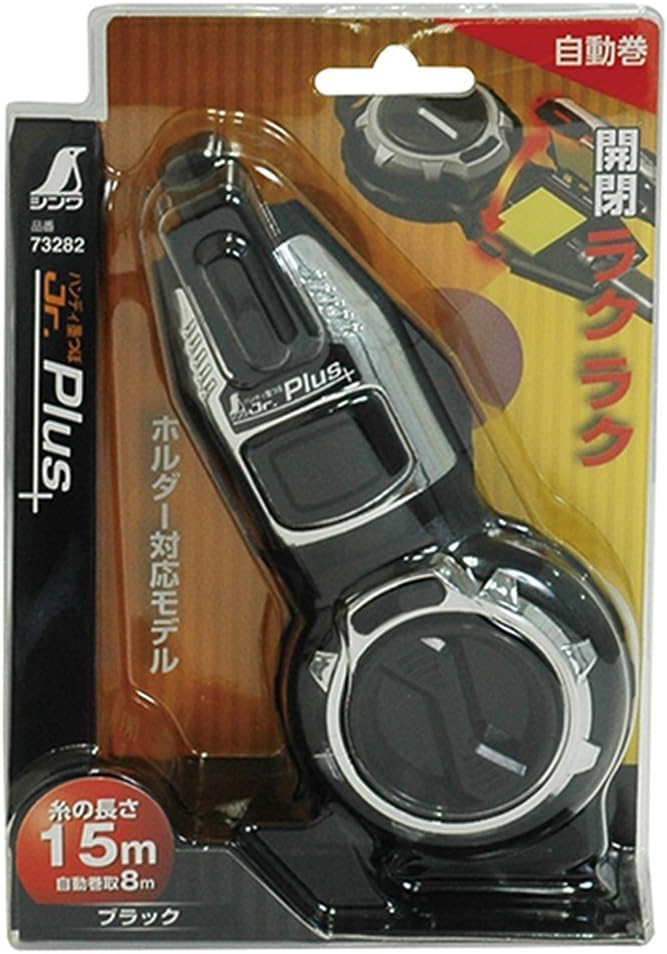 Handy ink pot Shinwa measurement Shinwa Sokutei Jr. Plus automatic winding black 73282