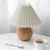 Chika Table Lamp - Stylish Nordic Wooden Lamp - Perfect for Bedrooms, Bedside Lighting, Indirect Lighting, Night Light, Stand Lamp, Desk Lamp
