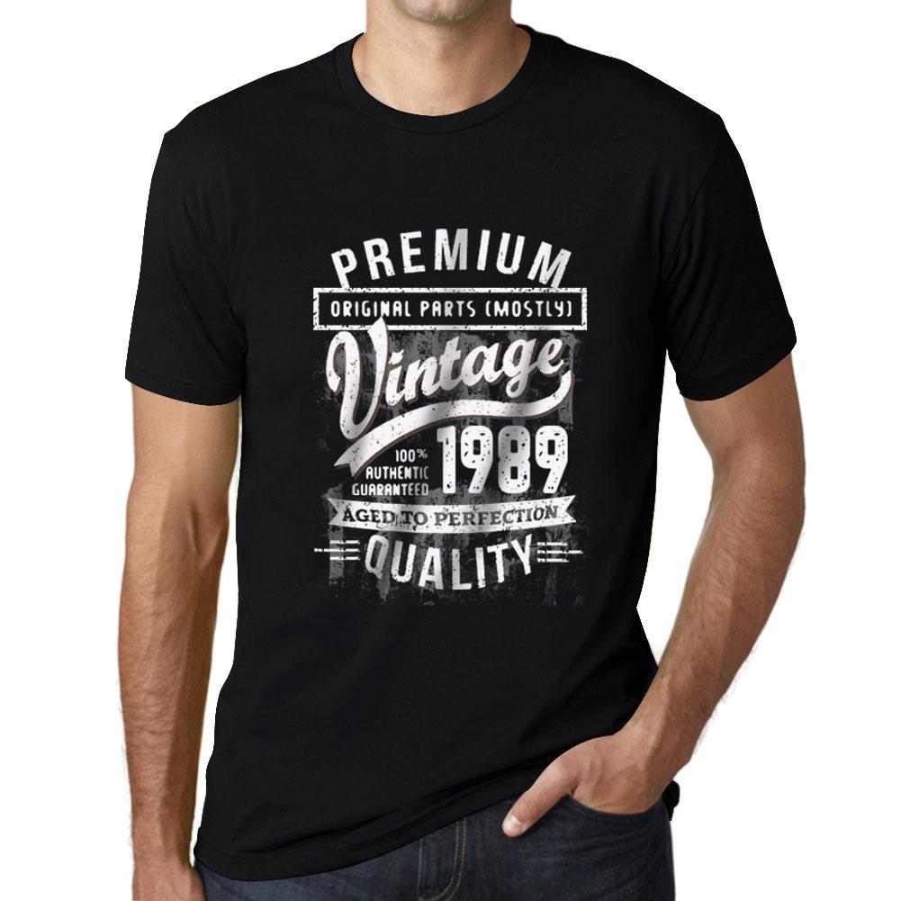 Ultrabasic Homme Graphique 1989 Aged To Perfection T-Shirt - Cadeau Danniversaire Pour 30 Ans