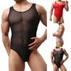 Popular Men Sheer Singlet Spandex Stylish Underwear