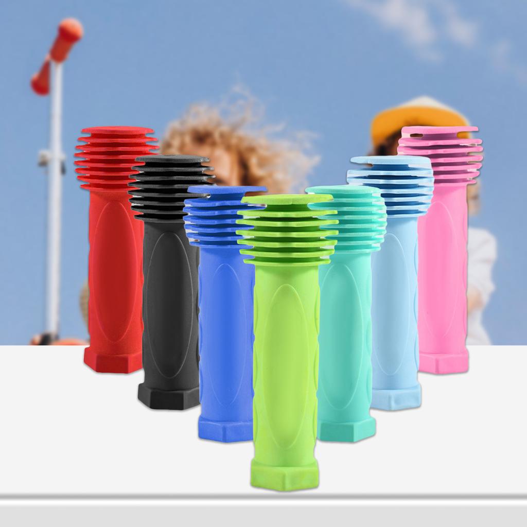 Kids Scooter Handle Grips Replacement Handlebars for 3/4 Wheels Child Kick Scooters Bike Rocking Car Push Cart 2-Pack