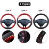 For BMW E46 3 Series M3 DERMAY Car Steering Wheel Cover Microfiber Leather+Carbon Fiber 16 Colors High Quality Auto Accessories