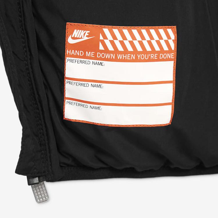Nike Down Vest Black Children Aged 3 7 Years Old HQ7321-010