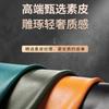 For Vivo X Fold 6 Vegan Leather Case Hinge Protection Camera Lens Protection Electroplated Edges Cover for Business Man Woman