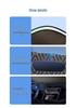 Three-Layer Car Sunshade: Activated Carbon for Formaldehyde Removal, UV Protection, Heat Insulation, Light Blocking.