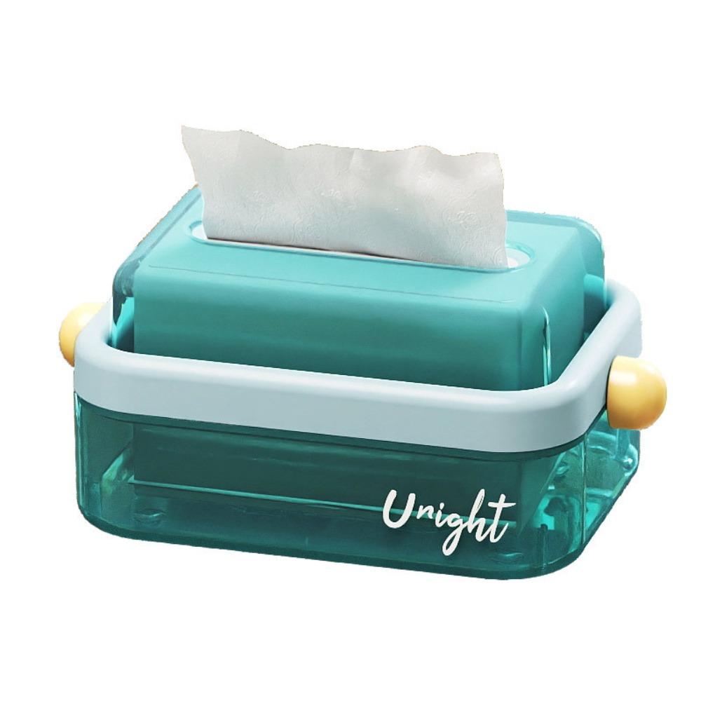 Large Capacity Tissue Storage Box Plastic Tissue Holder Modern Napkin Holder  Bathroom