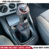 12mm pentru Volkswagen VW Golf 4 IV MK4 GTI R32 Bora Jetta 5/6 viteze cadru negru Buton schimbător de viteze Gheter Boot