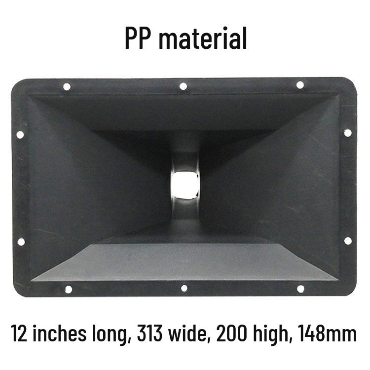 4 to 14-inch Speaker Tweeter Horn Driver with Flat & Screw Mouth