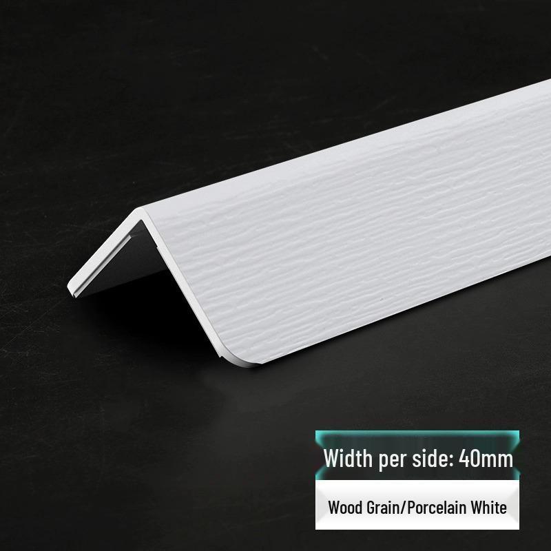 PVC Wall Corner Protection Strip - Anti-Collision Right Angle Edge for Living Room