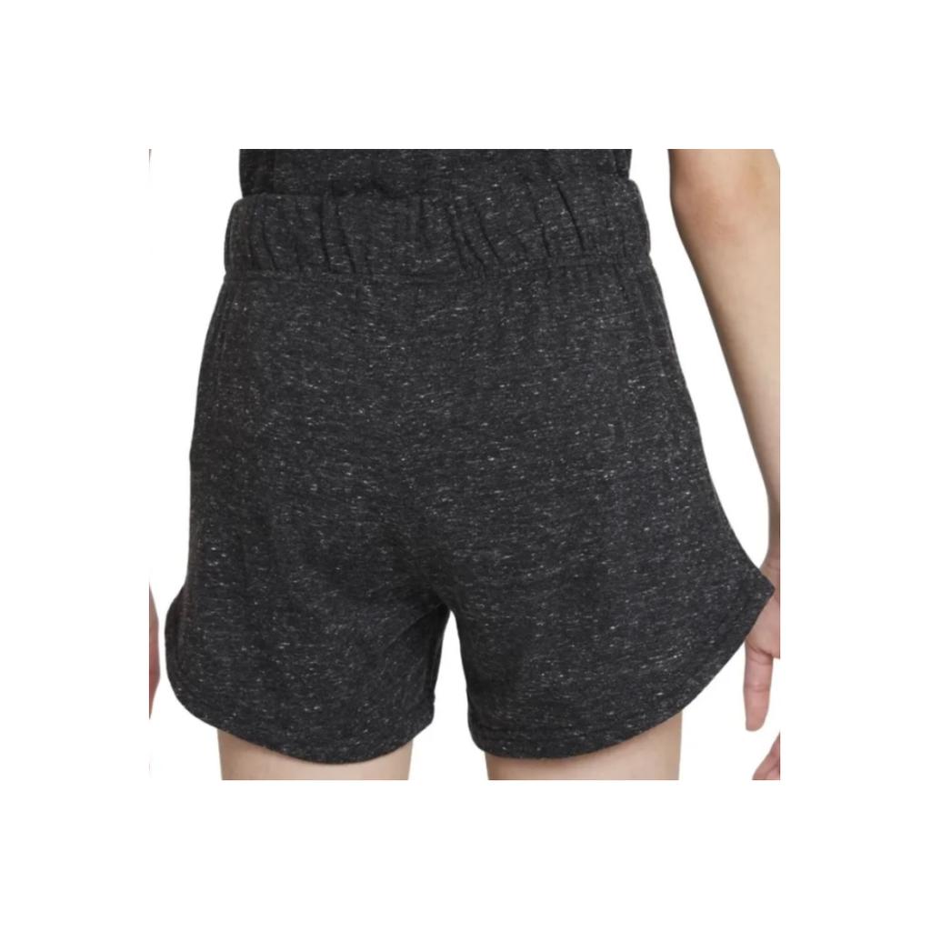 Nike Sportswear Logo Print Loose Knit Kids Shorts Kids shorts Black DA1388-032