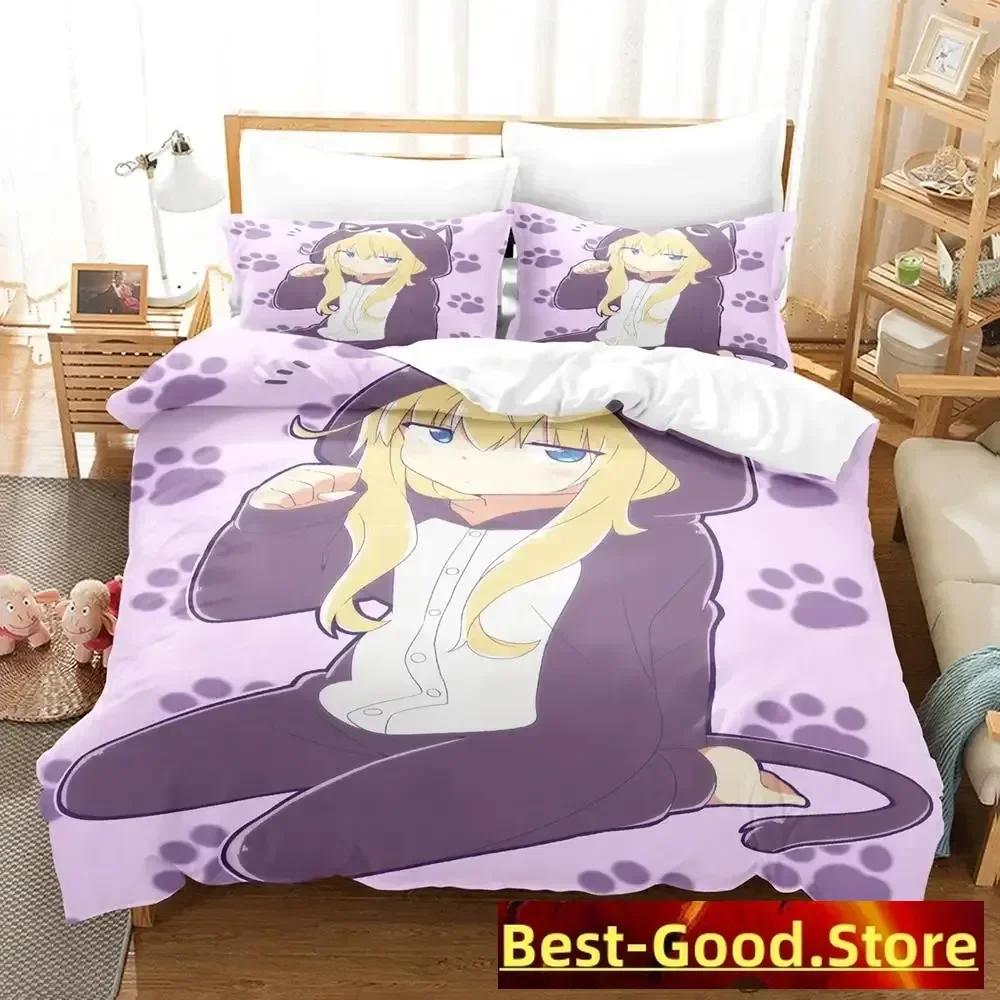 Gabriel Dropout 3D Anime parure Printed Bed Set Duvet Cover Pillowcase Bedding Set Linen Sheet Quilt Cover Queen King Size
