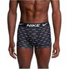 Nike Elastic Letter Logo Print Boxer Briefs 3-Pack Men Underwear KE1156-9SC