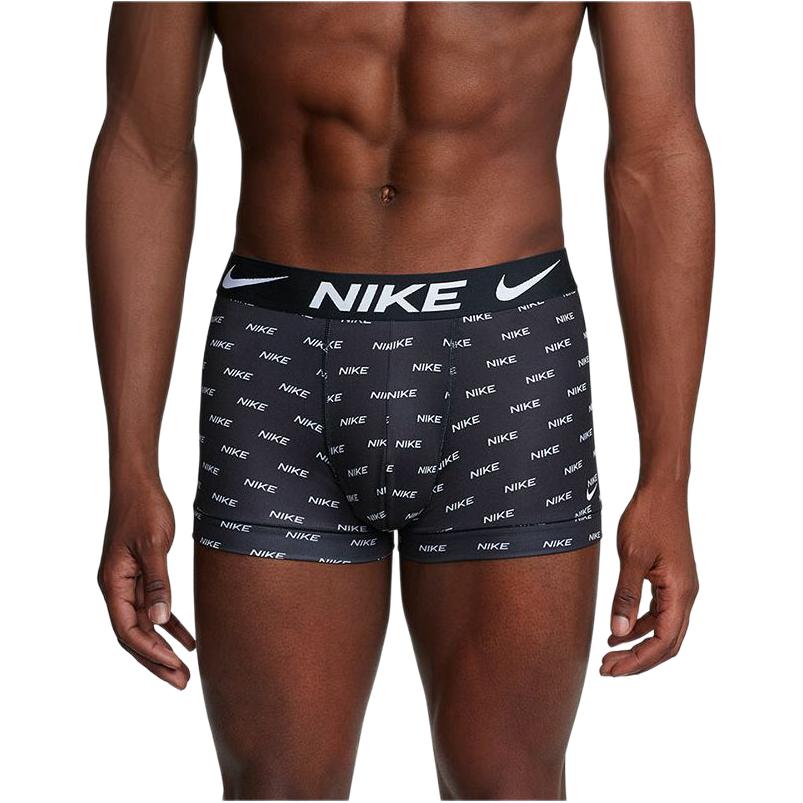 Nike Elastic Letter Logo Print Boxer Briefs 3-Pack Men Underwear KE1156-9SC