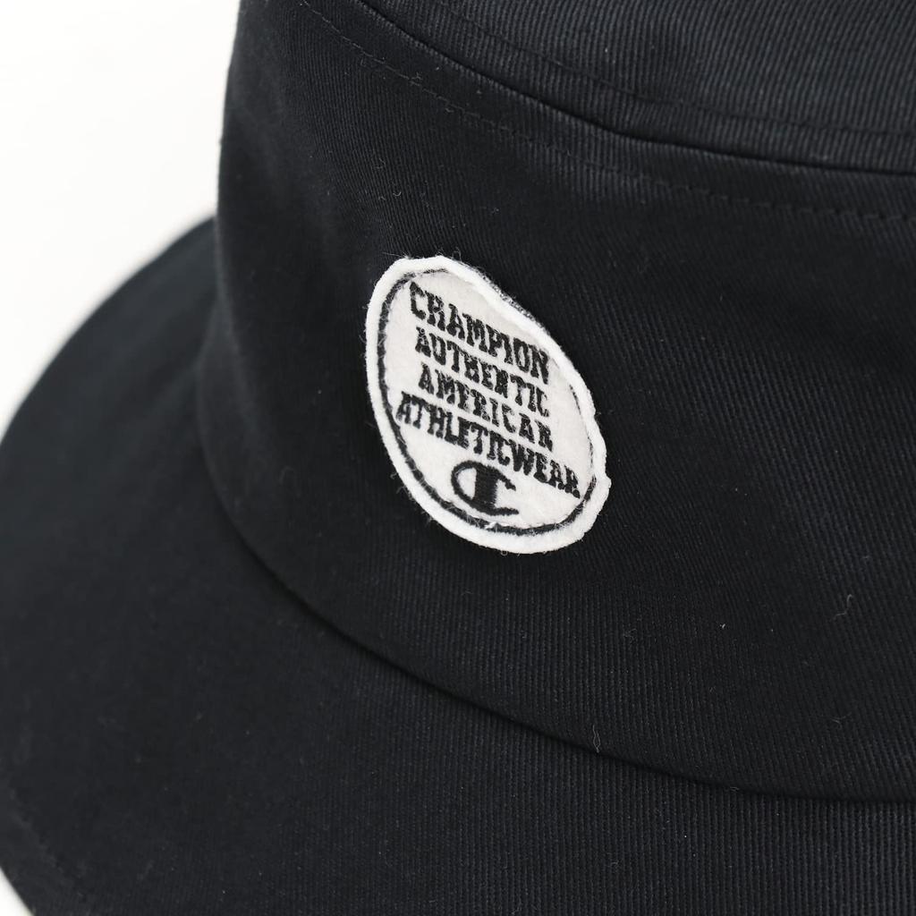 Champion Cotton Hat with Accessories Black Men's 100% One-Point Logo, Golf, C3-YG706C,