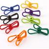 30 Pcs 2 Inch 10 Different Random Colors Chip Clips, PVC Coating High Elasticity Strength Clothes P, Food Clips and Bag Clips