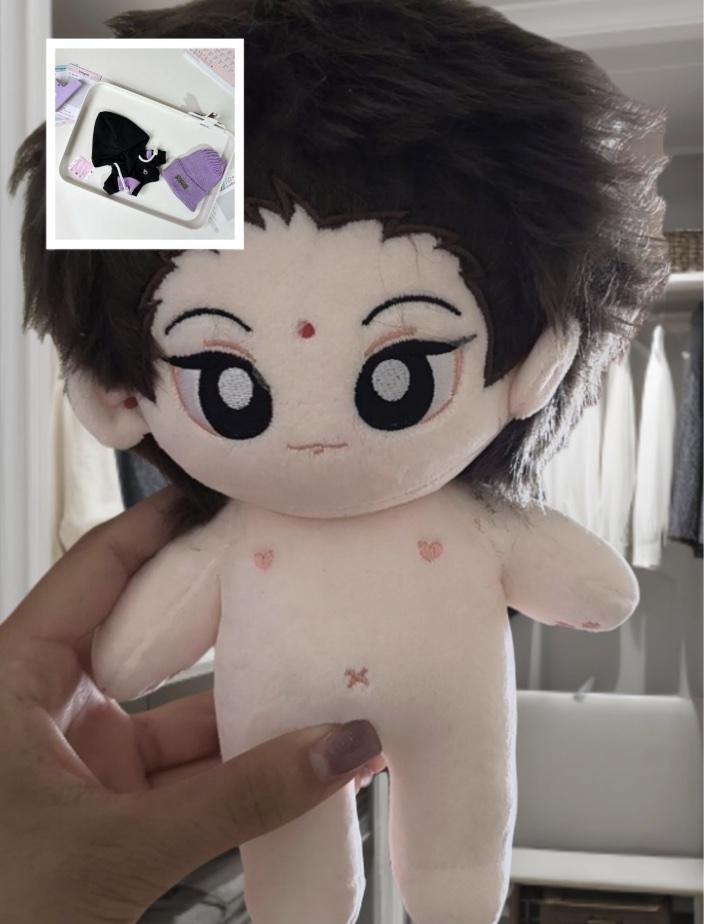 Stuffed 20Cm Anime Non-Human Bodhisattva Cotton Doll Toys Dress Up For Fan Collection Kids Adults Birthday Gifts Festival Gift
