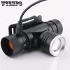 XHP70 Headlights USB Charging Support Output Outdoor Strong Light Headlights Telescopic Zoom P50 Headlights