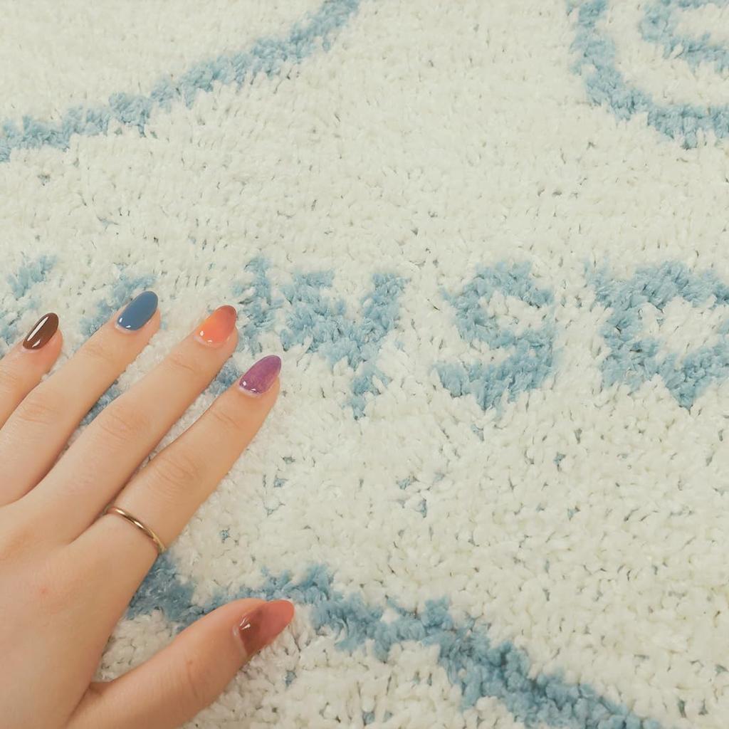 Marushin Small Rug, Sumikko Gurashi Simple Style Sumikko Character Design, Cute, Fluffy, Stylish, Non-Slip, 6586058700