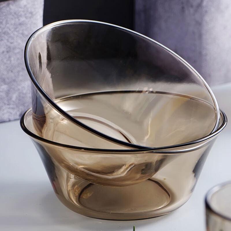 Adneny Hitzebeständige Glas-Servierschüssel