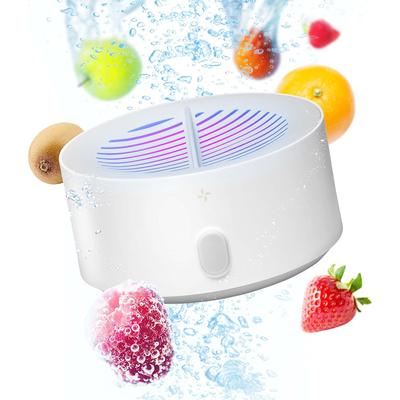 Máquina portátil de limpieza vegetal y de frutas, purificador de alimentos para el hogar, desinfección, lavadora de verduras para cocina