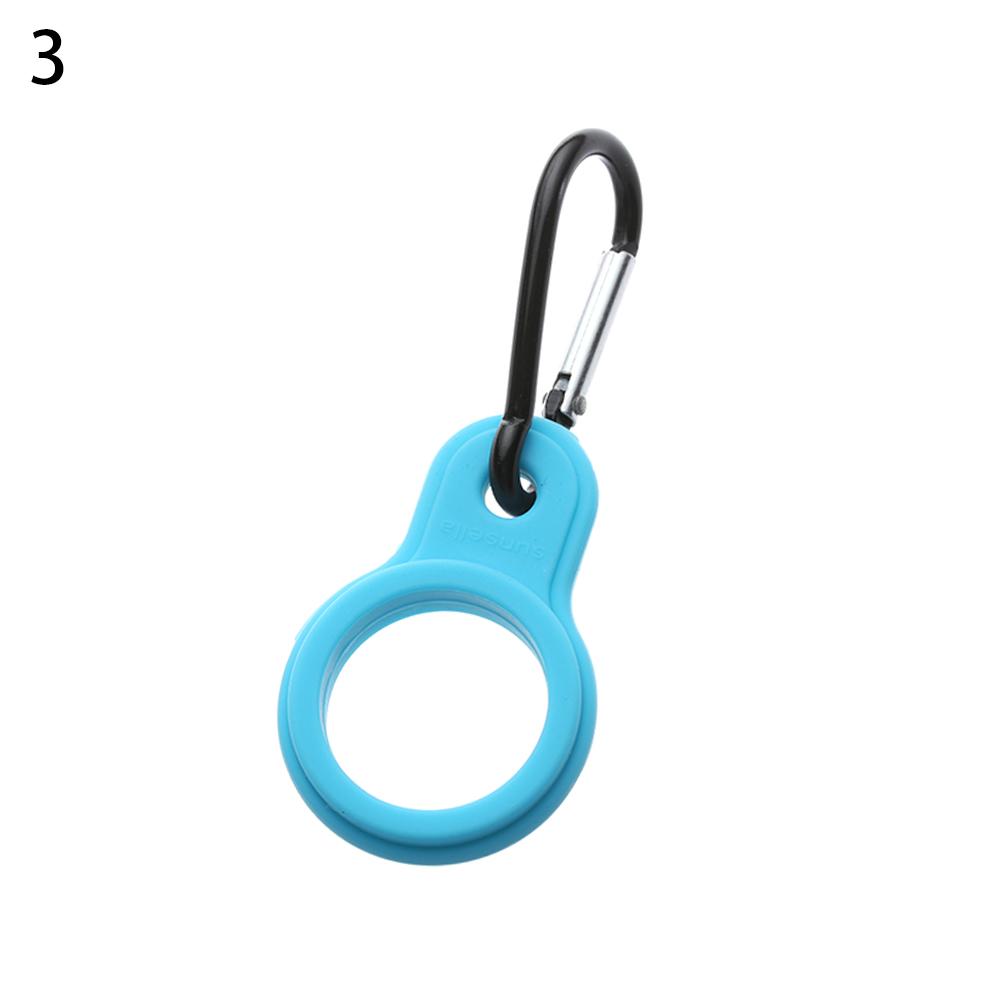 New Arrival Sports Outdoor Kettle Buckle Carabiner Water Bottle Holder Camping Hiking Aluminum Rubber Buckle Hook High Quality