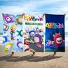 Asciugamano Carino Cartone Animato O-Oddbods Asciugamano da Spiaggia da Viaggio Leggero Delicato sulla Pelle Per Piscina Spiaggia Campeggio Crociera Estate