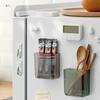 Magnetic Wall Mounted Storage Box, Kitchen And Bathroom Storage Rack, Non Perforated Refrigerator, Side Cutlery Storage Rack