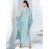 New Middle East Batwing Sleeve Rhinestone Robe Dress Diamond Studded Bat Sleeve Dress