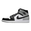 Air Jordan 1 Mid Barons Men Sneakers White Black Light-Smoke-Grey DQ8426-101