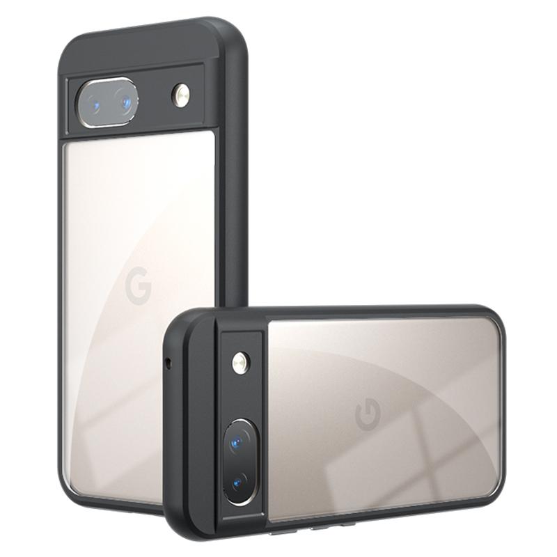 

Для Google Pixel 8a Чехол Прозрачный TPU+PC Усиленные углы Чехол для телефона A