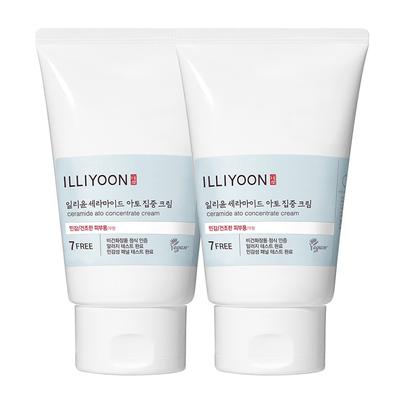 Illiyoon Ceramide Ato Intensive Body Cream Unscented, 200ml, 2 Units