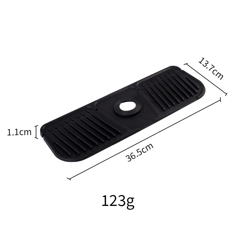 Küche Silikon Wasserhahn Matte Wasserhahn Wasser Catcher Matte Waschbecken Splash Pad Arbeitsplatte Schutz Bad