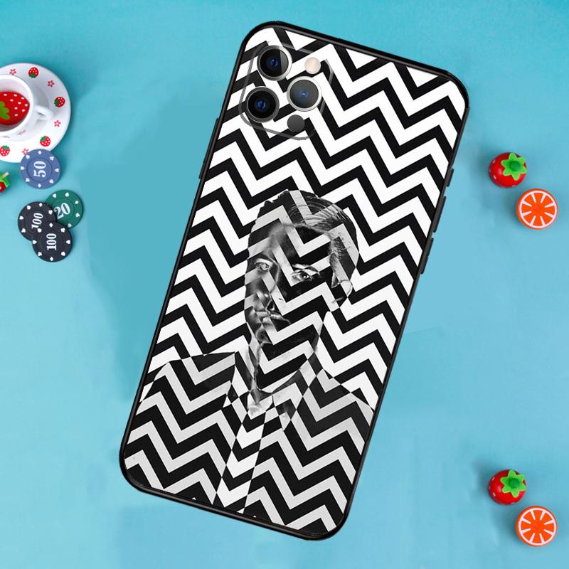 Vítejte v Twin Peaks Pouzdro pro iPhone 16 15 14 Pro Max 14 Plus 11 12 13 Pro Max Mini X XR XS Zadní kryt