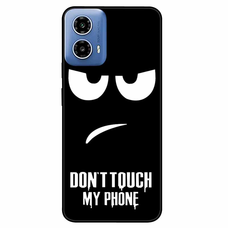 For Moto G34 5G Case G 24 Soft Silicone Fashion Animals TPU Bumper for Motorola Moto G24 G04 Painted Phone Covers Luxury Capa