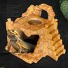 Reptile Hideout Cave Ornament Pets Supplies Versatile Modern Aquarium Shelter Decor Resin Hide
