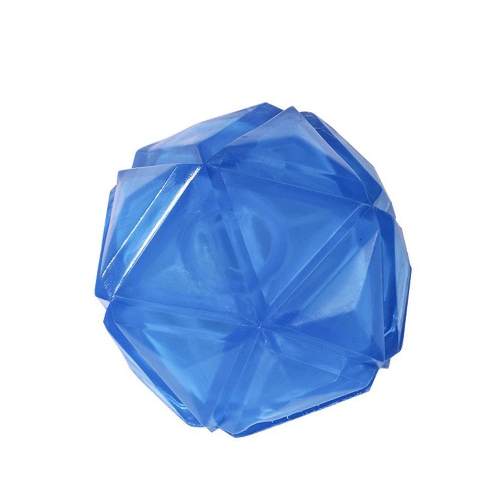 

Игрушки для жевания собак, мигающий прыгающий мяч, устойчивая к укусам игрушка, светодиодные шарики для собак, мигающий эластичный мяч для детей Blue-7.6cm