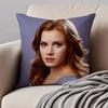 AAmy Adams Cushion Cover Pillowcase Antidustmite Invisible Zipper Short Plush Sofa Cushion